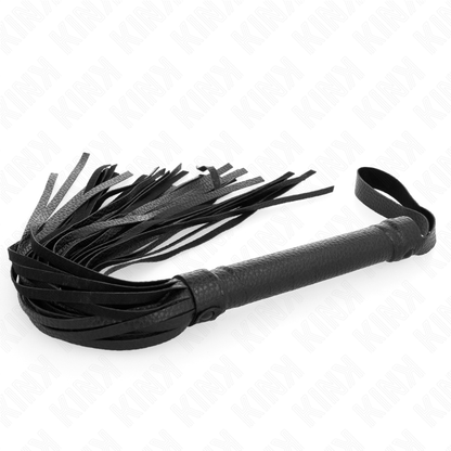 KINK - MÖRKBLÅ PÄRLPISKA 43,5 CM