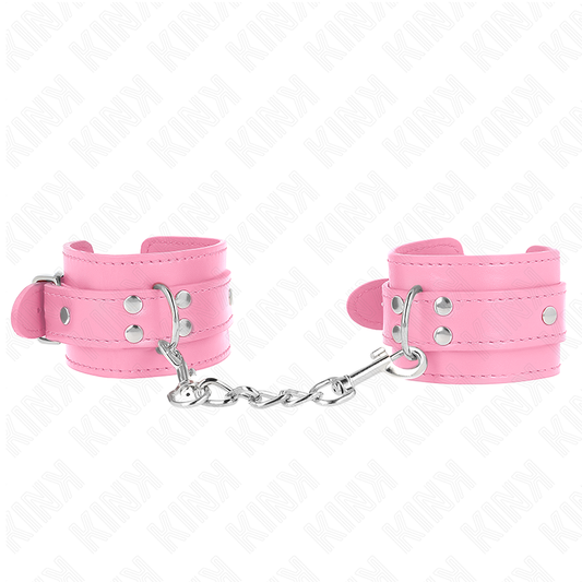 KINK - ENKLA HANDLEDSBÄLTAR ROSA JUSTERBARA 20-23 CM X 5,5 CM