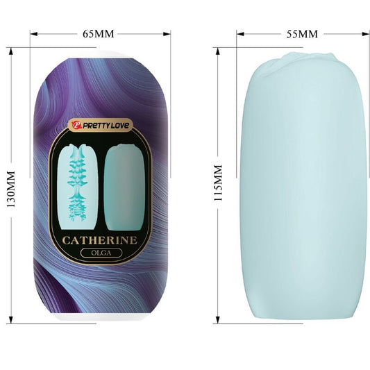 PRETTY LOVE - OLGA MANLIG MATURBATOR BLÅ