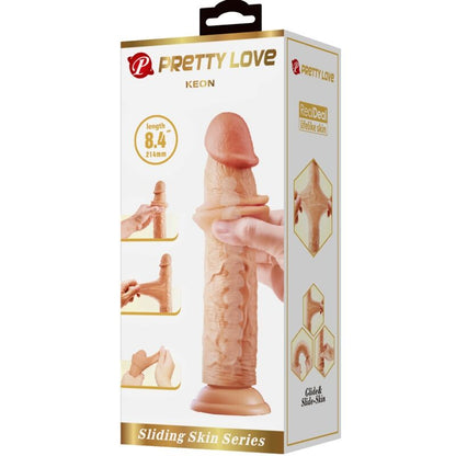 PRETTY LOVE – KEON REALISTISK DILDO 21 CM HUDNYANS