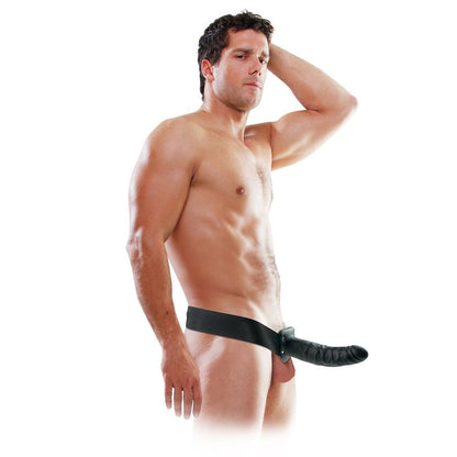 FETISH FANTASY SERIES - 19 CM HOLLOW STRAP-ON BLACK - Kink&Play