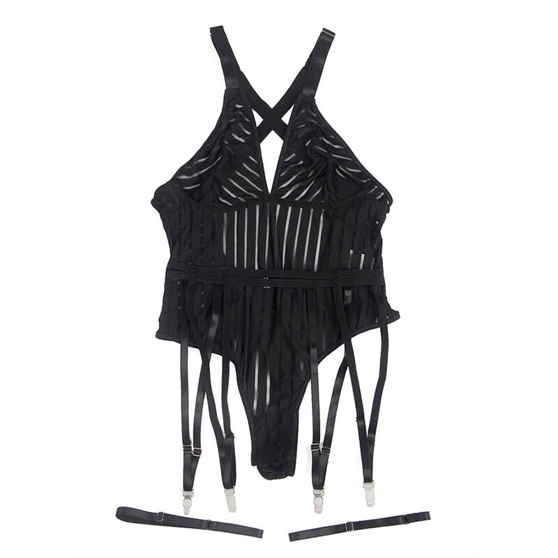 SUBBLIME - 954154 BODY MED STRUMPEBANDSHÅLLARE SVART L/XL