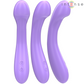 INTENSE - BECKY VIBRATOR 19 CM HEATABLE 7 VIBRATIONS PURPLE