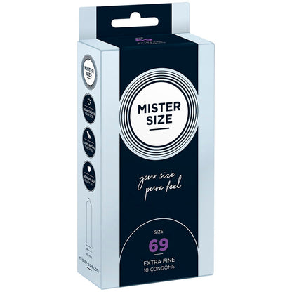MISTER SIZE - KONDOM STORLEK XXXL 69 MM (10 ENHETER)