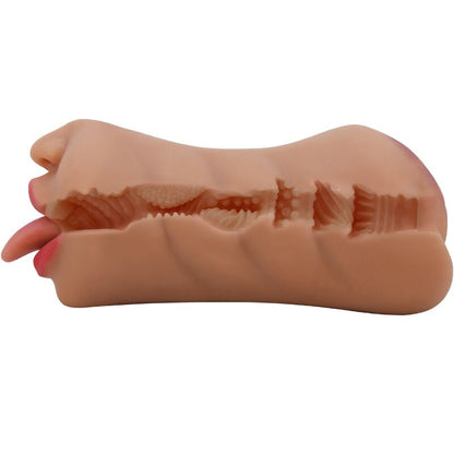 CRAZY BULL - SARAH DUBBEL MASTURBATOR MUN & VAGINA FLESH