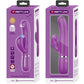 PRETTY LOVE - PERLITA 3 IN 1 MULTIFUNCTION RABBIT VIBRATOR  PURPLE