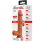 BAILE - BERGRIS REALISTISK DILDO 26 CM KÖTTIG