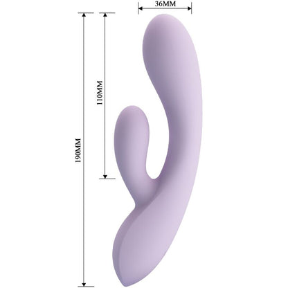 PRETTY LOVE - ROSOLYN KANINVIBRATOR 10 VIBRATIONER LILA