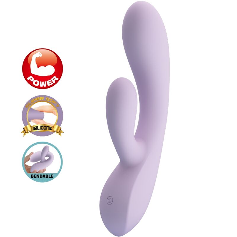 PRETTY LOVE - ROSOLYN KANINVIBRATOR 10 VIBRATIONER LILA