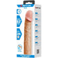 PRETTY LOVE - DEREK PENIS SLEEVE WITH 7.6 CM EXTENSION FLESH