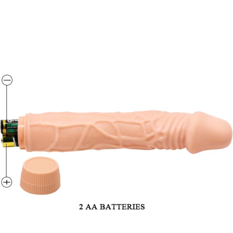 BAILE - BOB REALISTISK VIBRATOR 22,5 CM HUD FÄRG