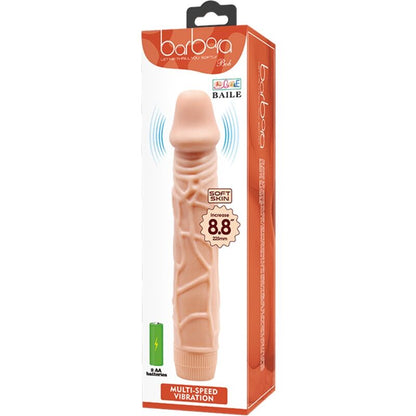 BAILE - BOB REALISTISK VIBRATOR 22,5 CM HUD FÄRG