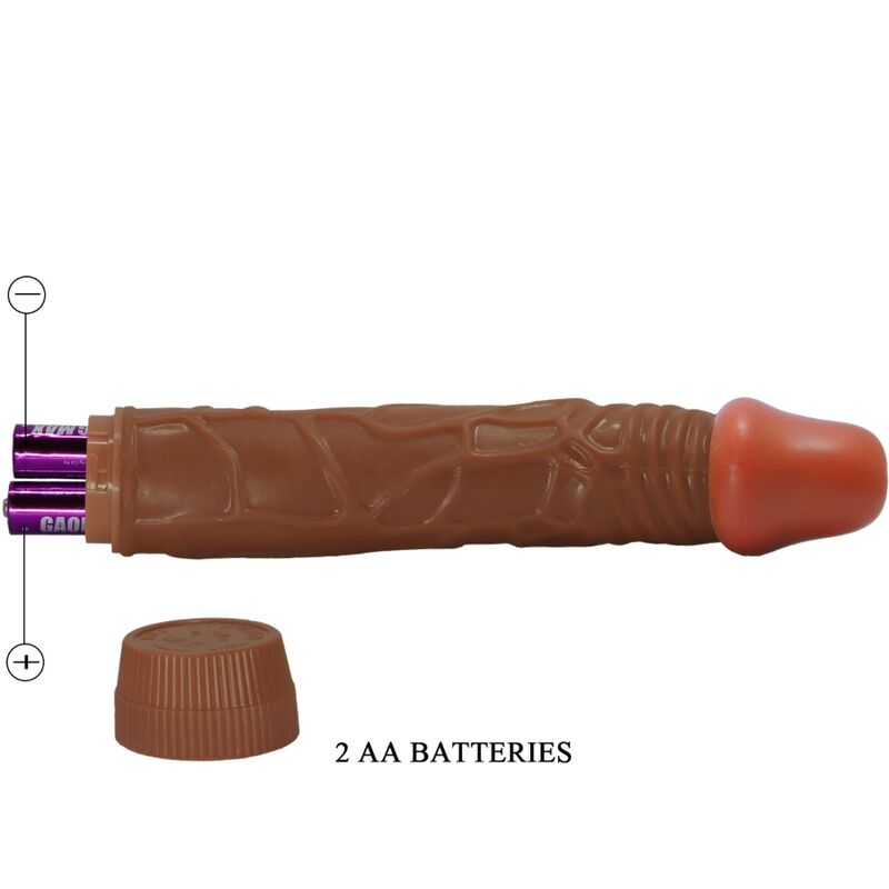 BAILE – BOB REALISTISK VIBRATOR 22,5 CM MULATTO