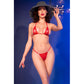 CHILIROSE - CR 4840 MICRO BIKINI RED S/M