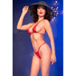 CHILIROSE - CR 4840 MICRO BIKINI RED S/M