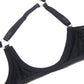 SUBBLIME - 955199 BRA SET WITH ADJUSTABLE BLACK BOW S/M