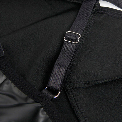 SUBBLIME - 955380 KLÄNNING MED SVARTA LÄDERBAND L/XL
