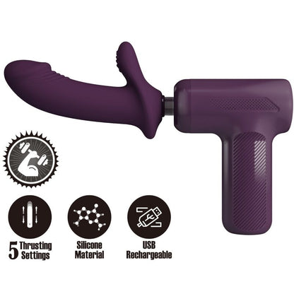 PRETTY LOVE - DJ SCHOLAR MASSAGER 5 LÄGEN LILA