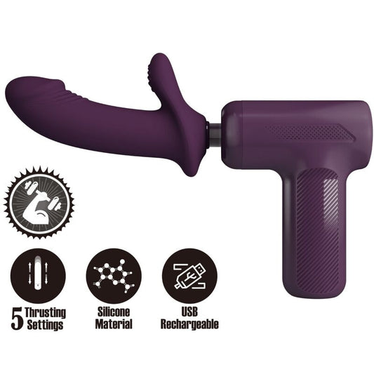 PRETTY LOVE - DJ SCHOLAR MASSAGER 5 LÄGEN LILA