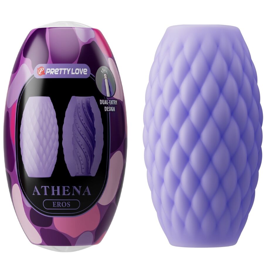 PRETTY LOVE - ATHENA EROS SILIKON MASTURBATOR LILA