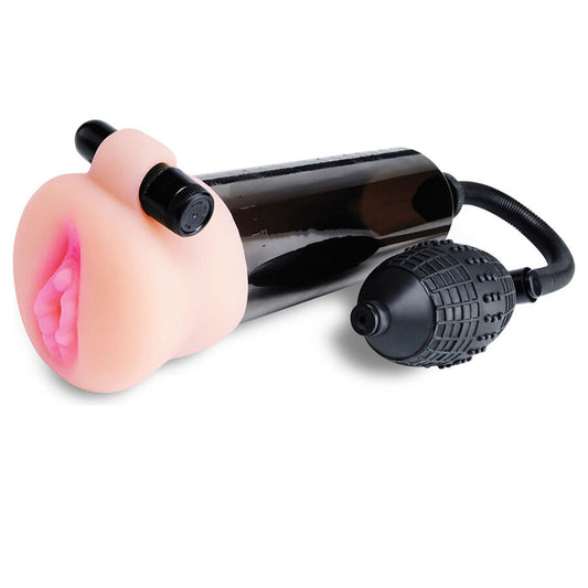 PUMP WORX - STIMULATING WAVE PUMP WITH MASTURBATOR