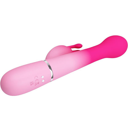 PRETTY LOVE - DEJON 3 I 1 MULTIFUNKTIONELL KANINVIBRATOR ROSA