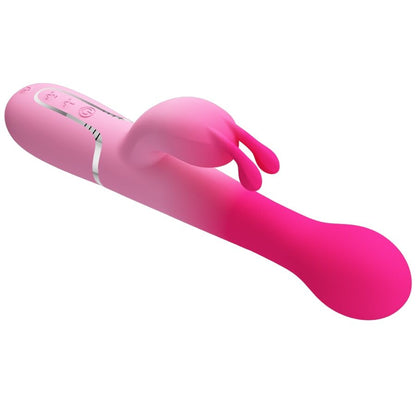 PRETTY LOVE - DEJON 3 I 1 MULTIFUNKTIONELL KANINVIBRATOR ROSA