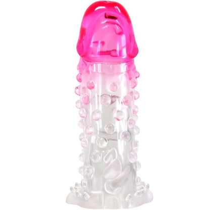 PRETTY LOVE - WILFORD REALISTISK FÖRLÄNGNINGSSKYDD MED PRÄGLAD PENIS ROSA