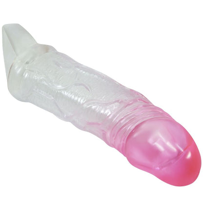 PRETTY LOVE - ODES REALISTISKA 2 CM FÖRSTORANDE KONDOM FÖR PENIS ROSA