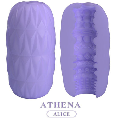 PRETTY LOVE - ATHENA ALICE MANLIG MATURBATOR LILA