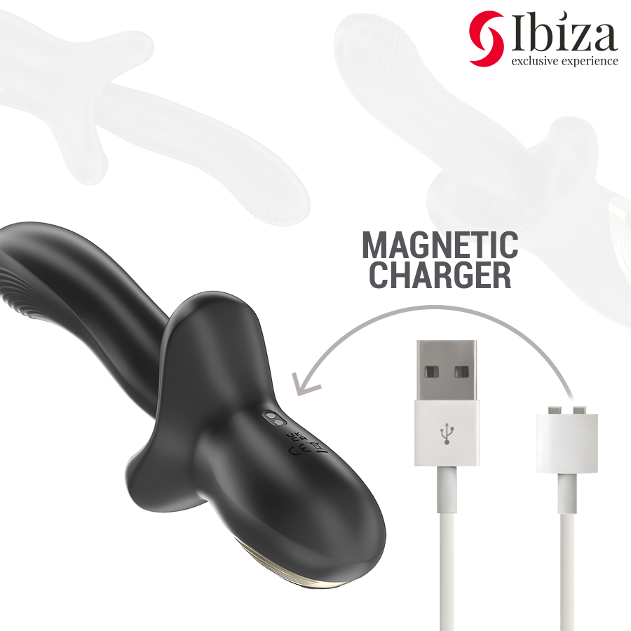 IBIZA – KRAFTFULL VIBRATOR MED STÖTANDE OCH BITANDE EFFEKT
