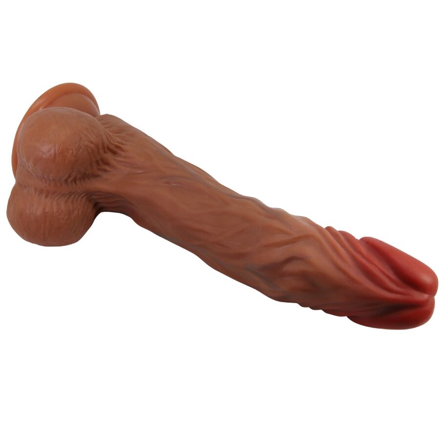 BAILE - CALISTO REALISTISK DILDO 24 CM HUD FÄRG