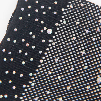 SUBBLIME - 957469SHINE TRANSPARENTA HANDSKAR SVARTA S/M