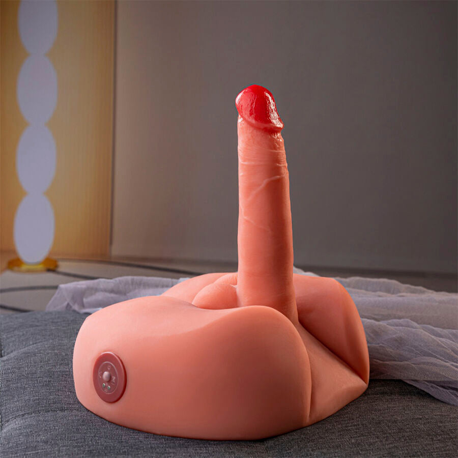 XISE - HONEY REALISTISK DILDO-MASTURBATOR MED VIBRATION 25 CM