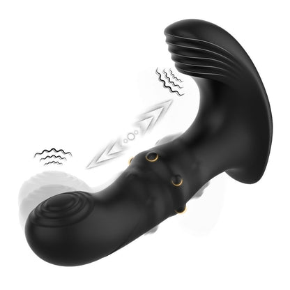 ARMONY - ANAL PROSTATAVIBRATOR FJÄRRKONTROLL SVART