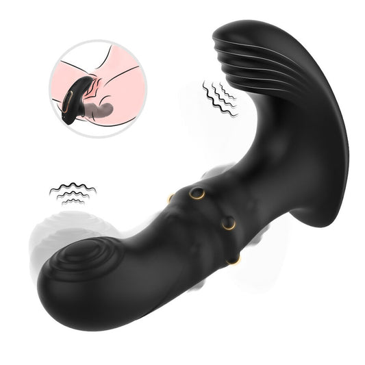 ARMONY - ANAL PROSTATE VIBRATOR REMOTE CONTROL BLACK