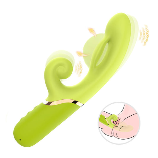 ARMONY - UPPBLÅSBAR PUNKT A TILL STIMULATOR VIBRATOR GRÖN