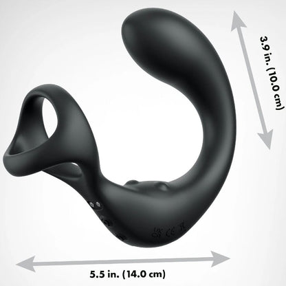 ANAL FANTASY ELITE COLLECTION - VIBRATING ANAL MASSAGER WITH REMOTE CONTROL