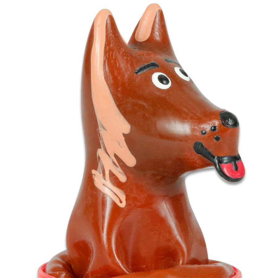 CONDOMERIE – HANDMÅLADE NYHETSKONDOMER HUND