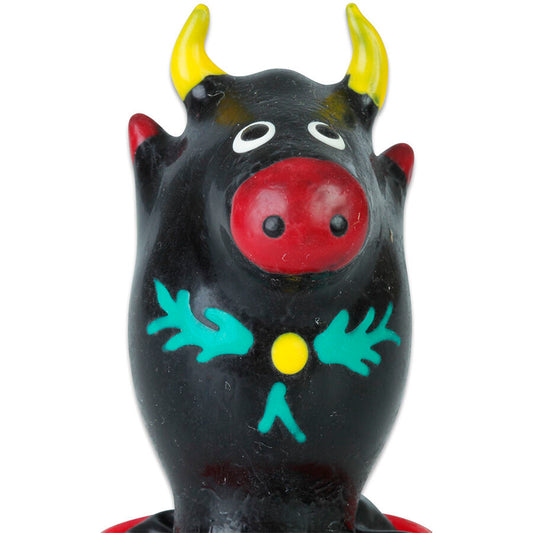 CONDOMERIE - HANDMÅLADE NYHETSKONDOMER BULL SVART MODELL 1