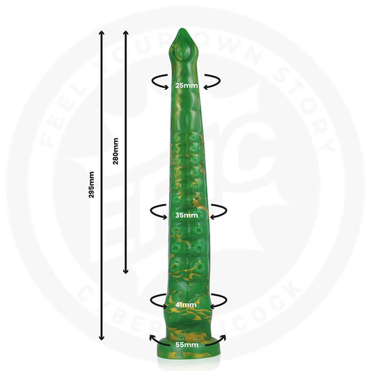 EPIC - DILDO HYLOS GRÖN BLIXT