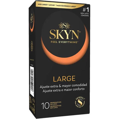 SKYN - KONDOMER STORLEK LARGE EXTRA 10-PACK