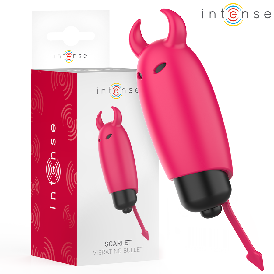 INTENSE – SCARLET VIBRATING BULLET RÖD DEMON 9.3 X 2.4 CM