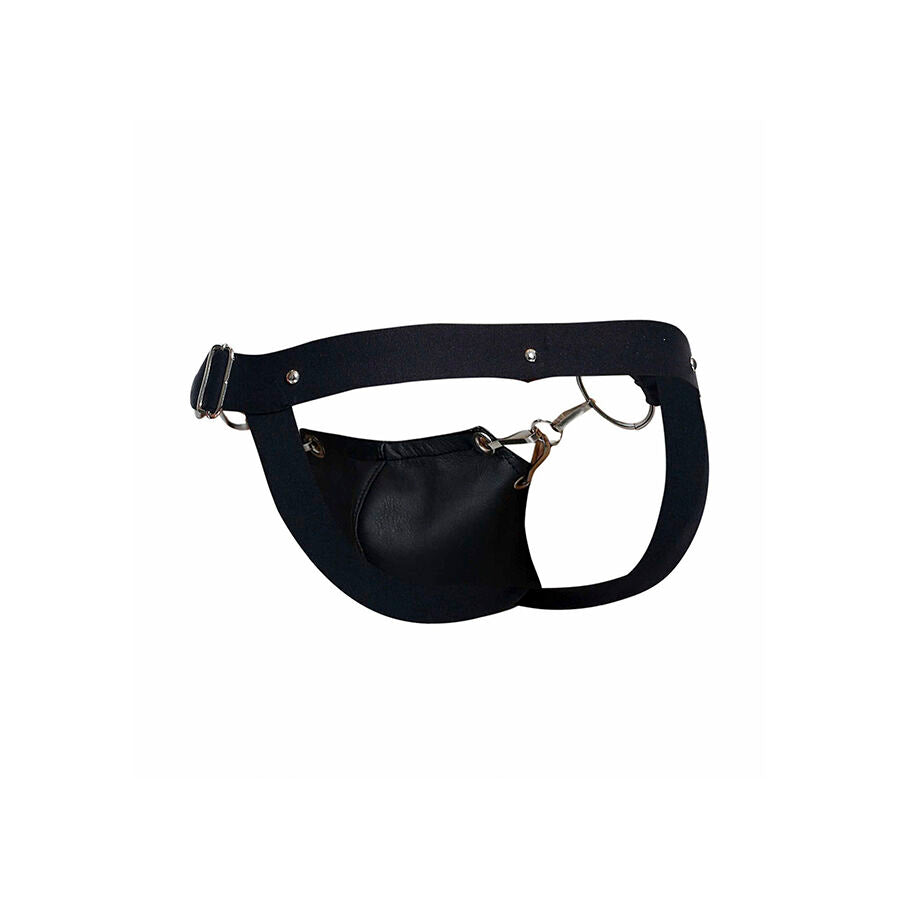MOB - DUNGEON JOCKSTRAP SVART PRESSURE ONE SIZE