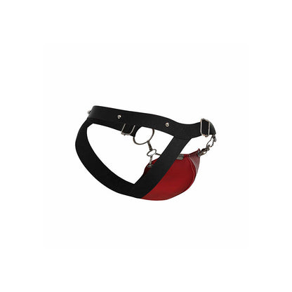 MOB - DUNGEON SNAP JOCKSTRAP RÖD ONE SIZE
