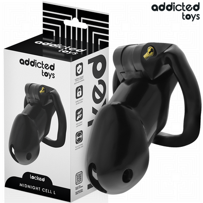 ADDICTED TOYS LOCKED - MINDNIGHT CELL KUKBUR STORLEK L