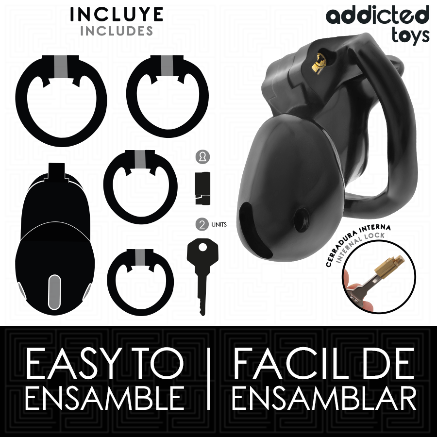 ADDICTED TOYS LOCKED - MINDNIGHT CELL PENISBUR S