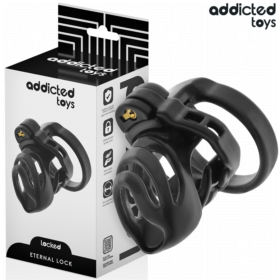 ADDICTED TOYS LOCKED - ETERNAL LOCK PENISBUR 9 CM