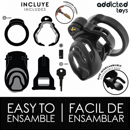 ADDICTED TOYS LOCKED - ETERNAL LOCK PENISBUR 9 CM