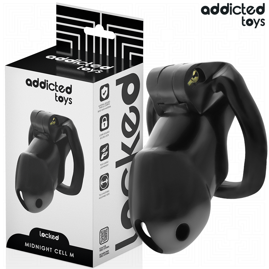 ADDICTED TOYS LOCKED - MINDNIGHT CELL KUKBUR STORLEK M